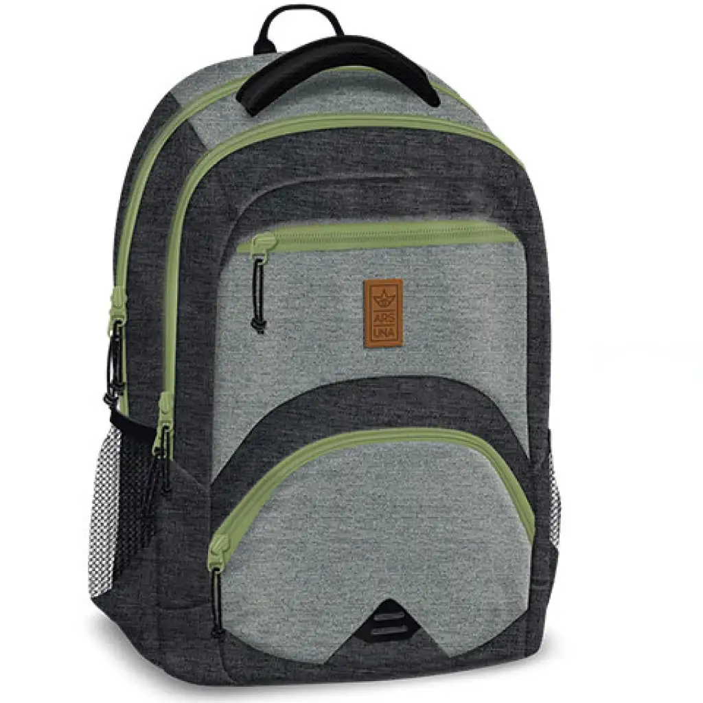 imagen de Ars Una: Mochila ergonómica de 27 litros en gris oscuro y claro 1