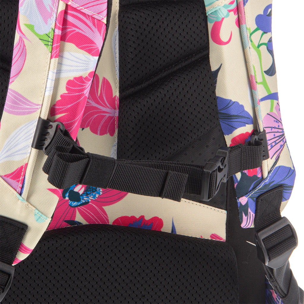 imagen de Ars Una: Mochila ergonómica de flores de playa, 33x45x24cm 4