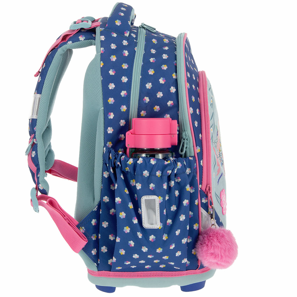 imagen de Ars Una: Mochila escolar anatómica Fresh flowers de 33x42x21cm 2