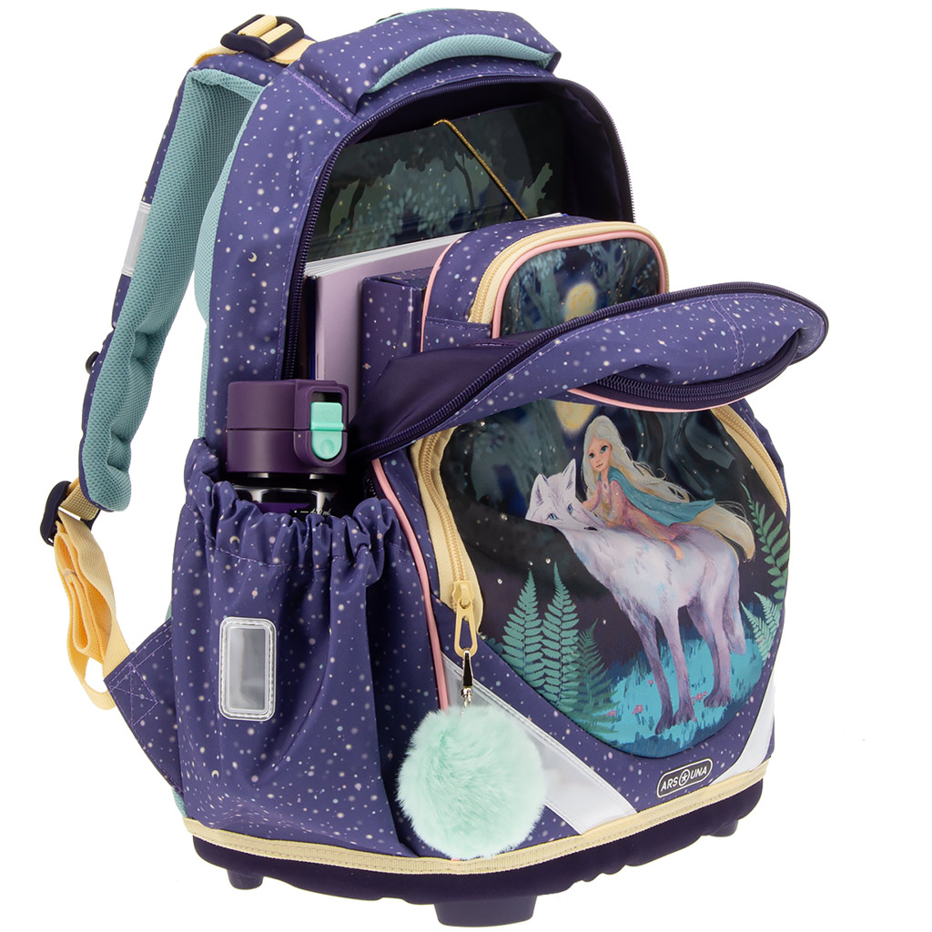 imagen de Ars Una: Mochila escolar anatómica Northern Lights de 33x42x21cm 9