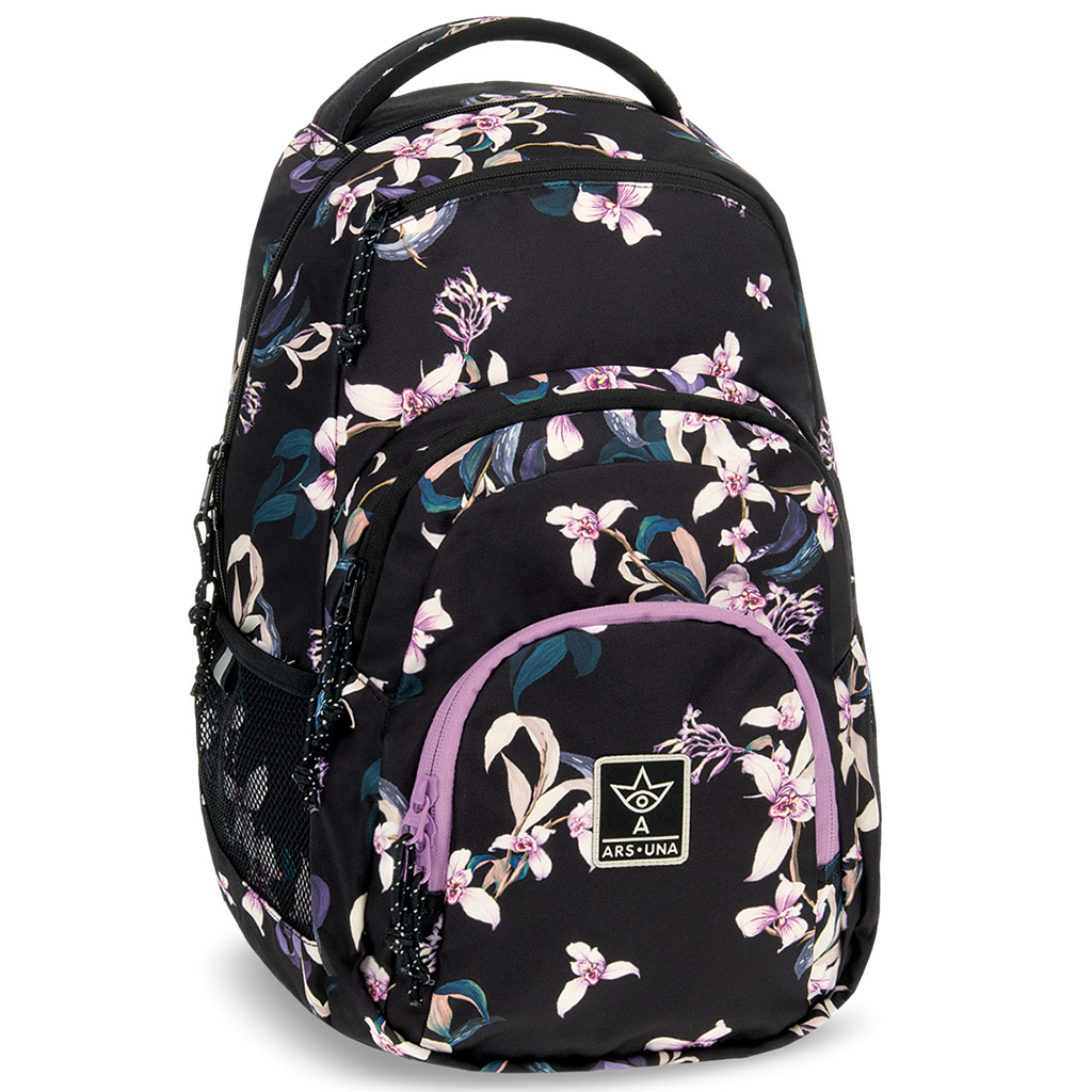 imagen de Ars Una: Mochila escolar Botanic Orchid AU-2 32x46x22cm 1