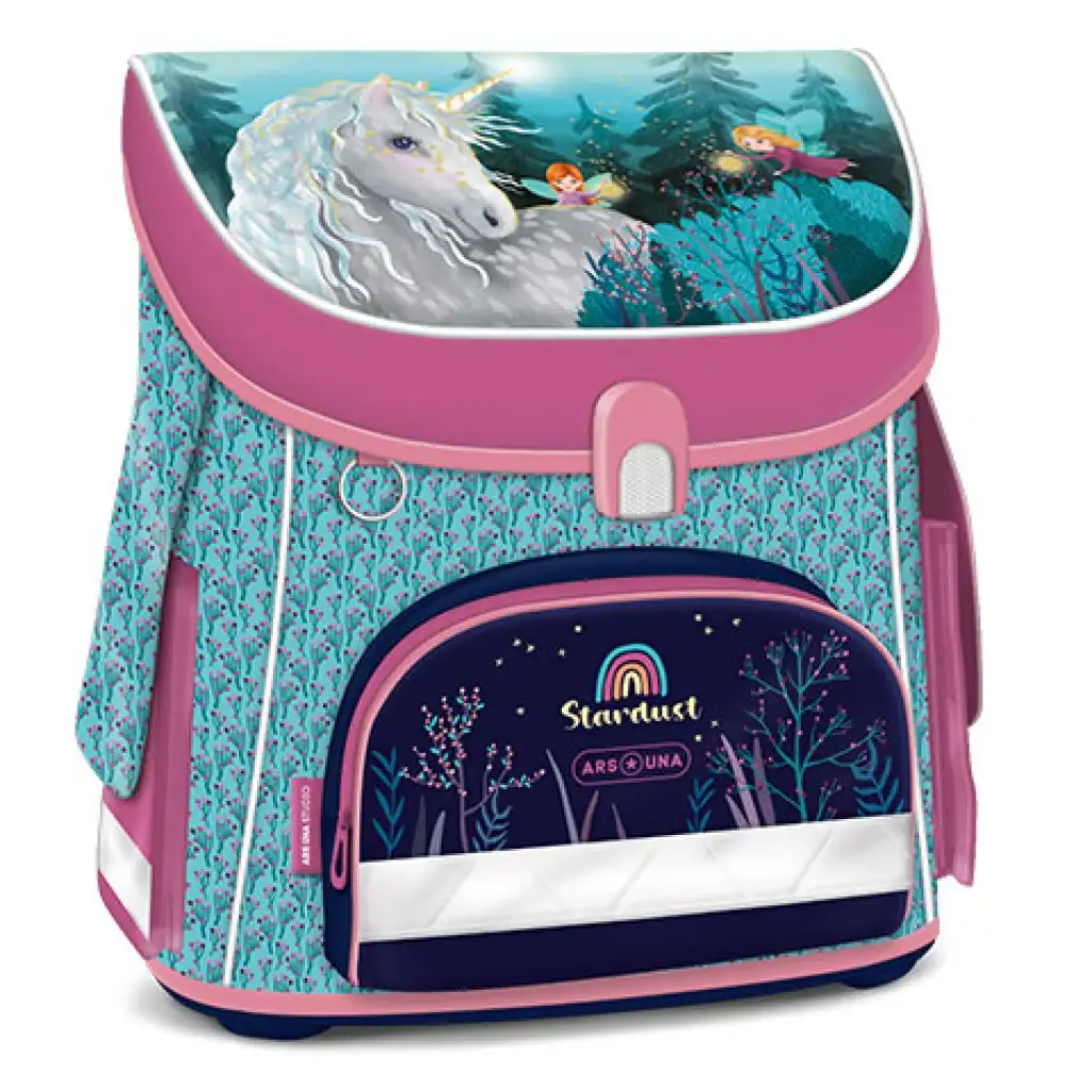 imagen de Ars Una: Mochila escolar compacta con cierre magnético Stardust, mochila 33x41x24 cm 1