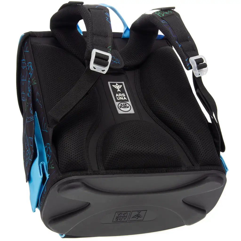 imagen de Ars Una: Mochila escolar compacta ergonómica con cierre magnético Champs, 33x41x24cm 5