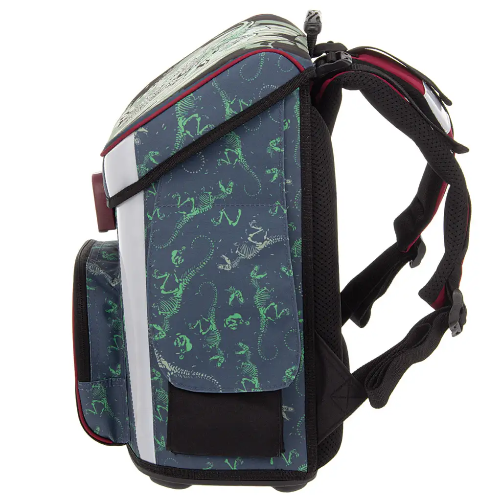 imagen de Ars Una: Mochila escolar ergonómica compacta con cierre magnético T-Rex, mochila 33x41x24cm 4