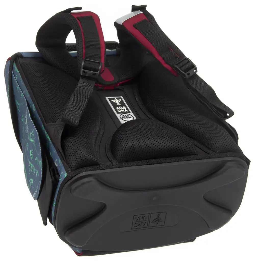 imagen de Ars Una: Mochila escolar ergonómica compacta con cierre magnético T-Rex, mochila 33x41x24cm 5