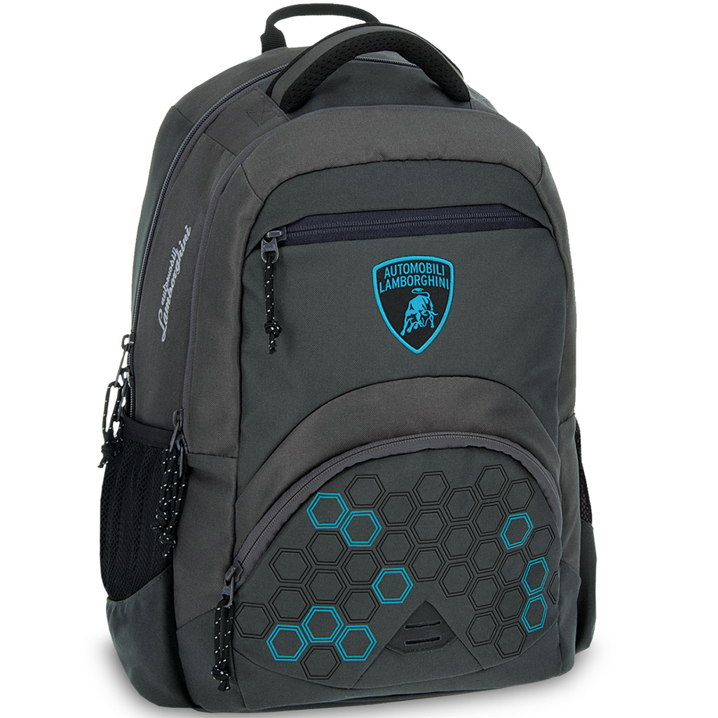 imagen de Ars Una: Mochila escolar ergonómica Lamborghini, mochila 33x45x24cm 1