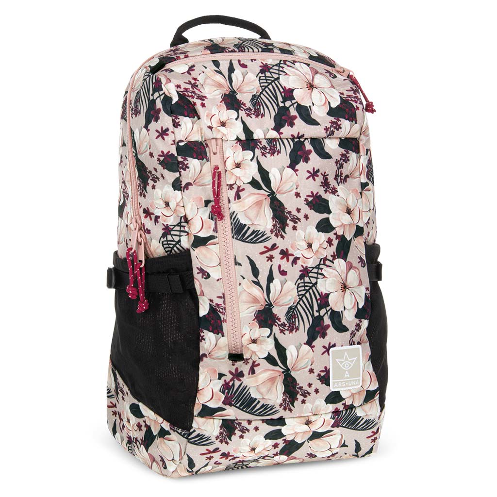 imagen de Ars Una: Mochila Flowery Pink AU-17, mochila 32x47x18cm 1