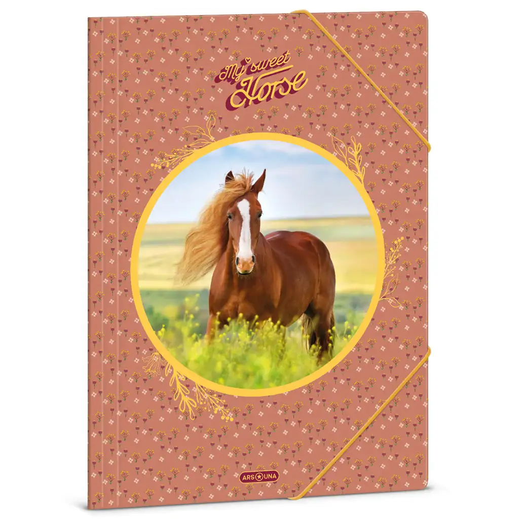 imagen de Ars Una: My Sweet Horse carpeta de goma A/4 1
