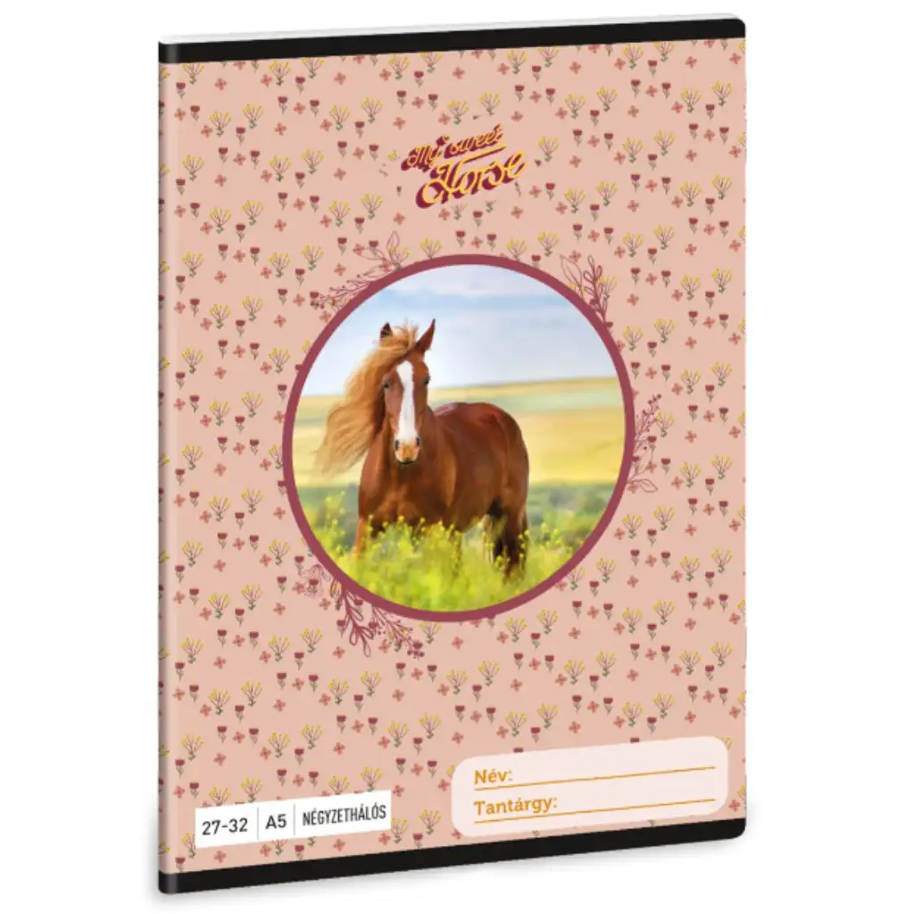 imagen de Ars Una: My Sweet Horse cuaderno a cuadros A/5 27-32 1