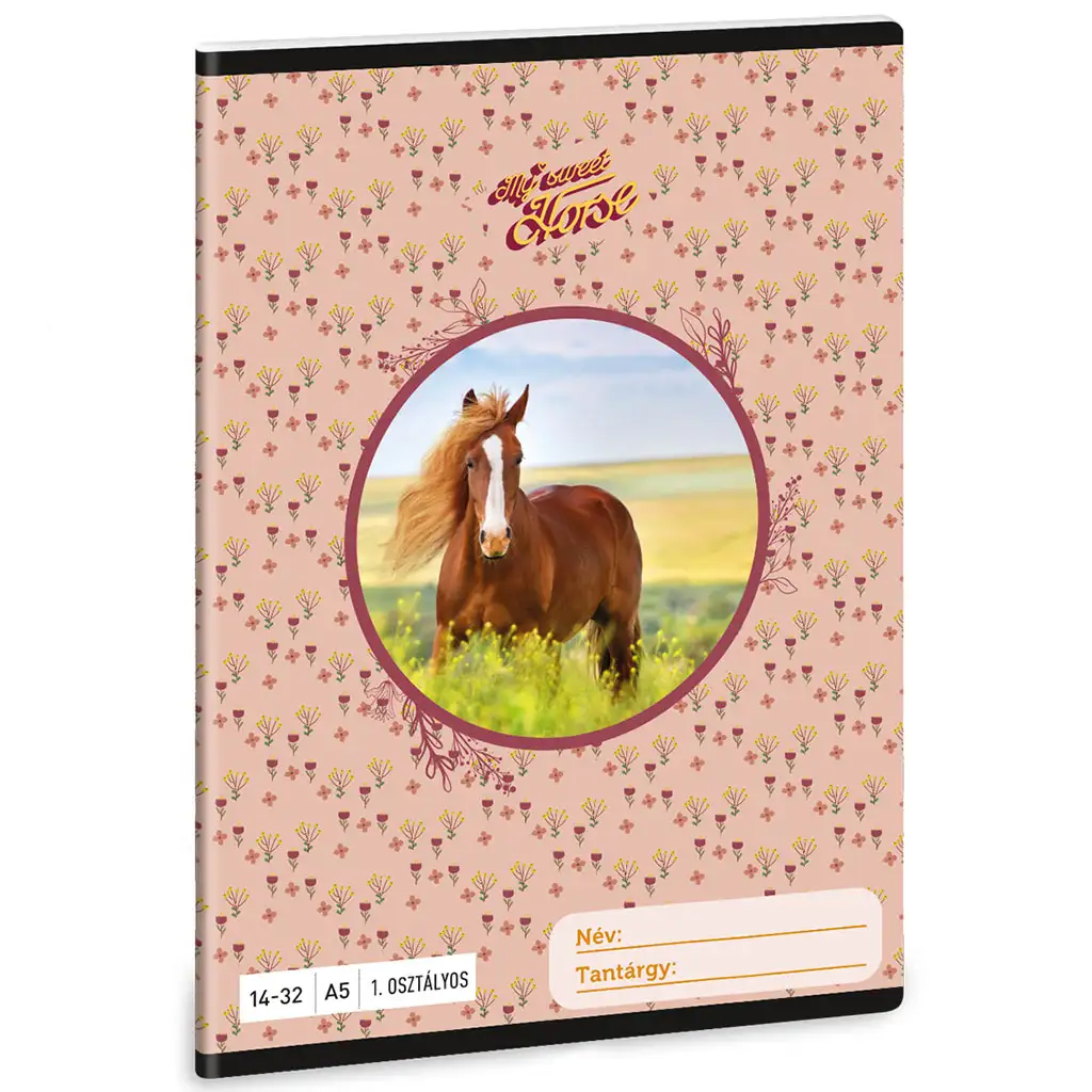 imagen de Ars Una: My sweet Horse cuaderno de líneas para 1er grado A/5 1