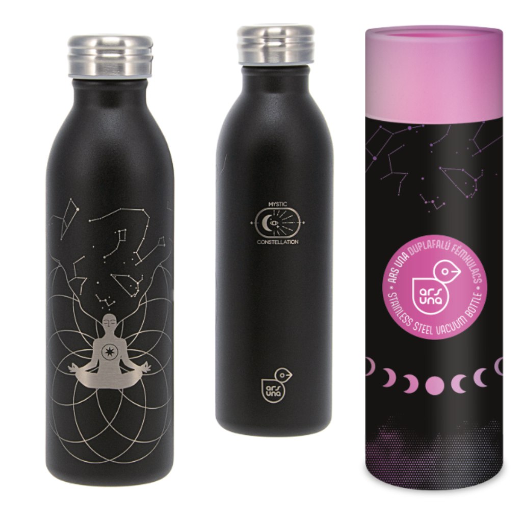 imagen de Ars Una Mystic Constellation botella de metal de doble pared 600ml 1