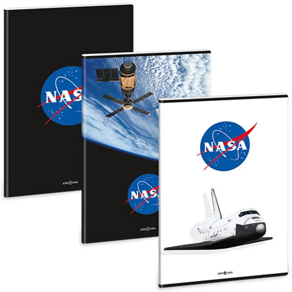 imagen de Ars Una: NASA-1 cuaderno liso extra con grapas A/4 1