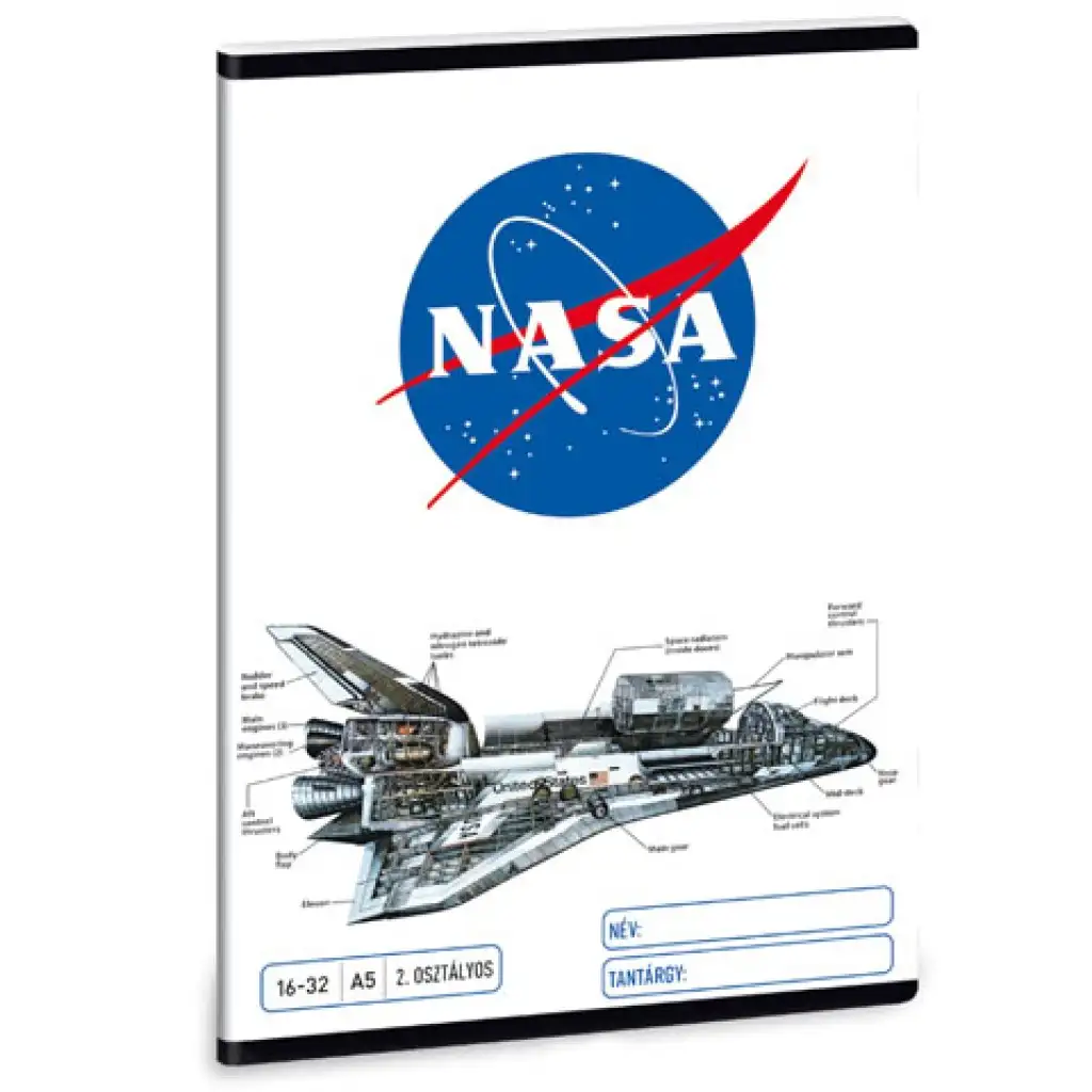 imagen de Ars Una: NASA cuaderno de líneas para 2º grado A/5 1