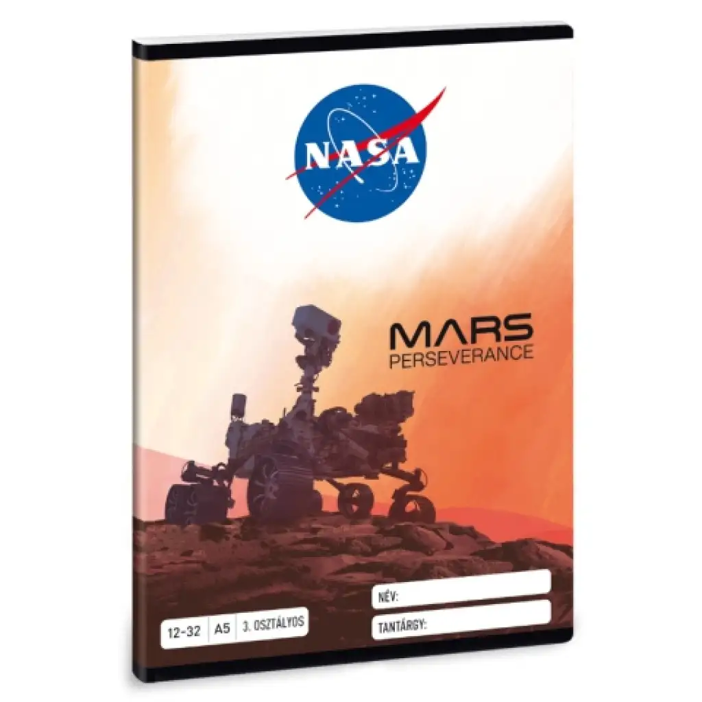 imagen de Ars Una: NASA cuaderno de líneas para 3er grado A5 12-32 1