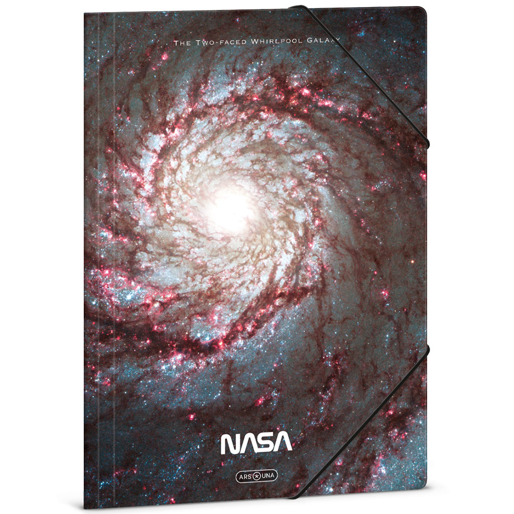 imagen de Ars Una: NASA Dos caras Galaxia Remolino carpeta A/4 1