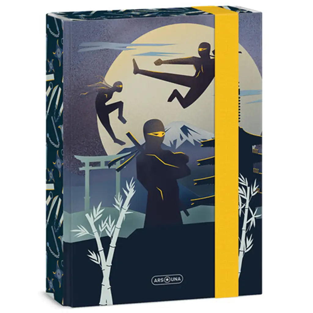 imagen de Ars Una Ninjas en la oscuridad caja de cuadernos A/5 1