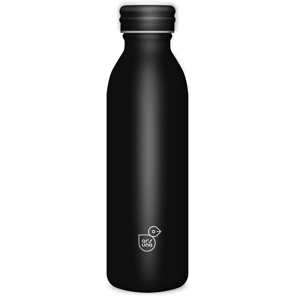 imagen de Ars Una: Noir botella de metal de doble pared 600ml 1