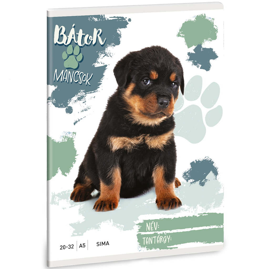 imagen de Ars Una: Patas Valientes - Cuaderno liso A/5 20-32 1