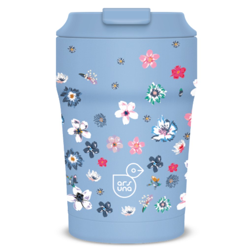 imagen de Ars Una Pearl Blossom Blue termo taza 350ml 1