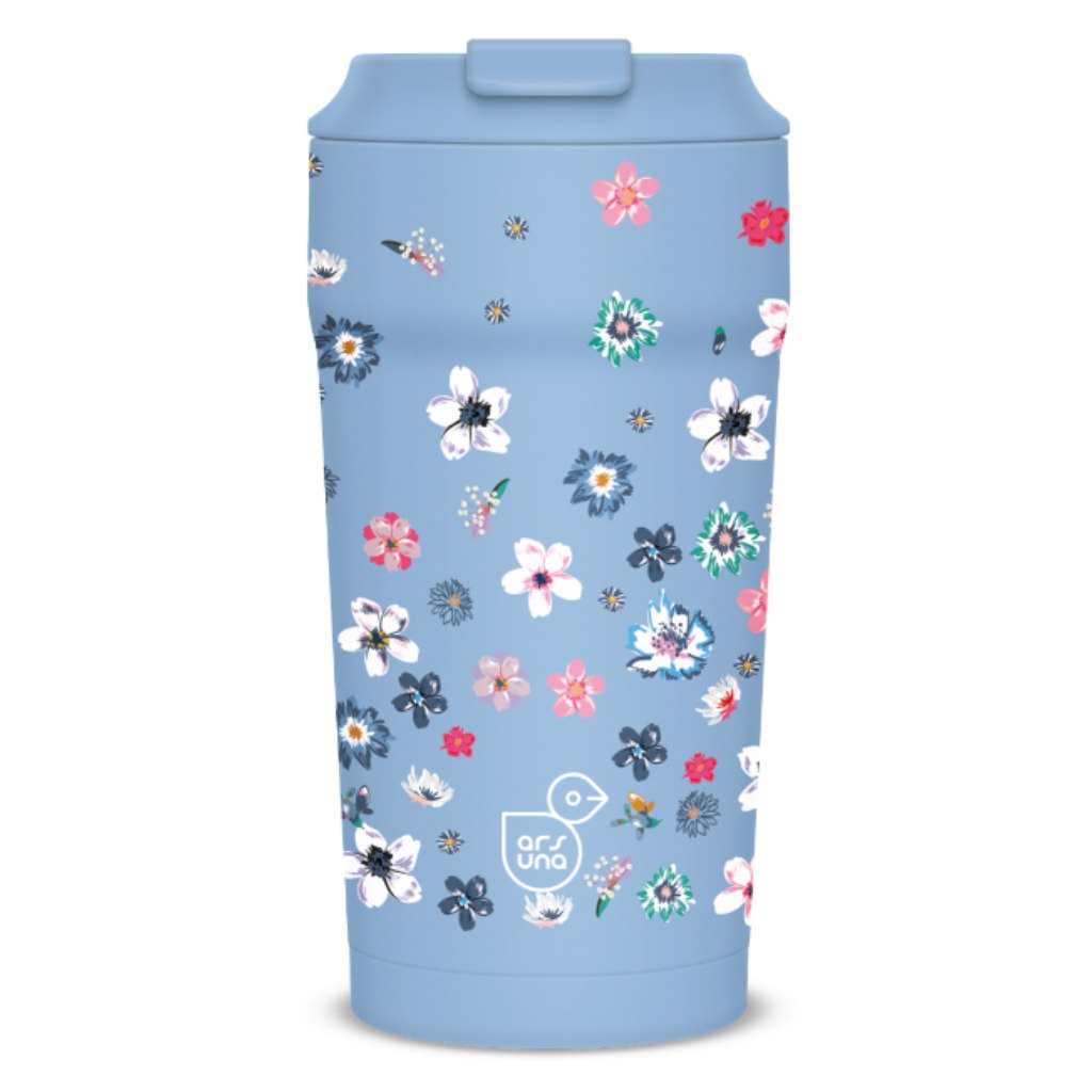 imagen de Ars Una Pearl Blossom Blue termo taza 470ml 1