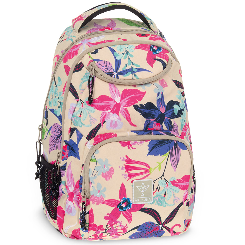 imagen de Ars Una: Playa flores mochila AU-6, mochila 34x45x26cm 1