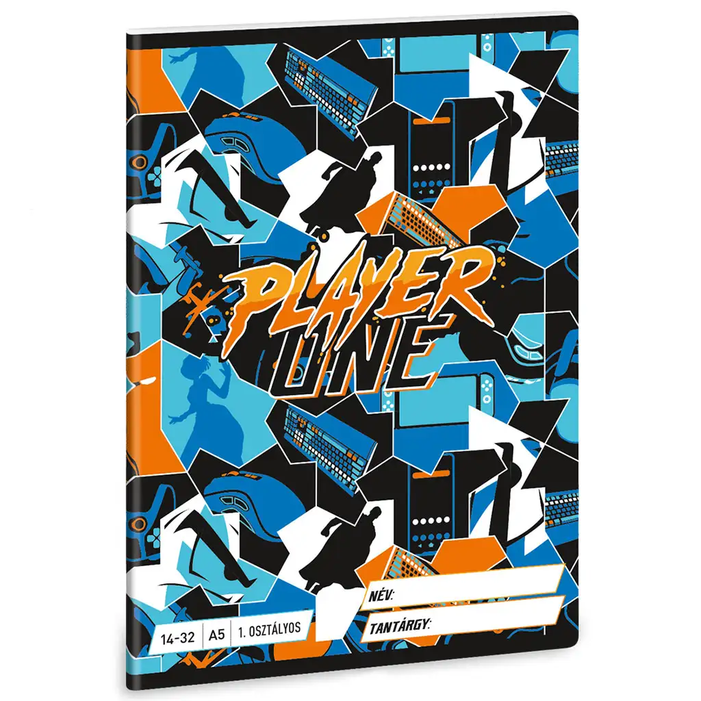imagen de Ars Una: Player One cuaderno de líneas de 1er grado A/5 1