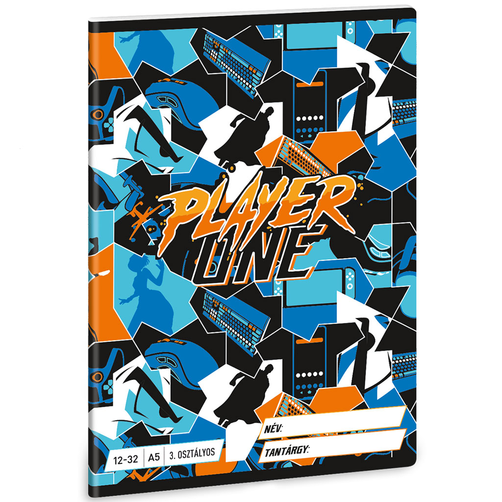 imagen de Ars Una: Player One cuaderno de líneas para 3er grado A/5 1