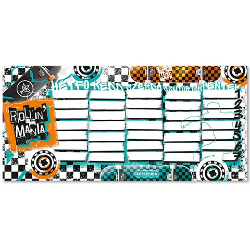 imagen de Ars Una: Rollin Mania horario de una sola cara y doble cara 1