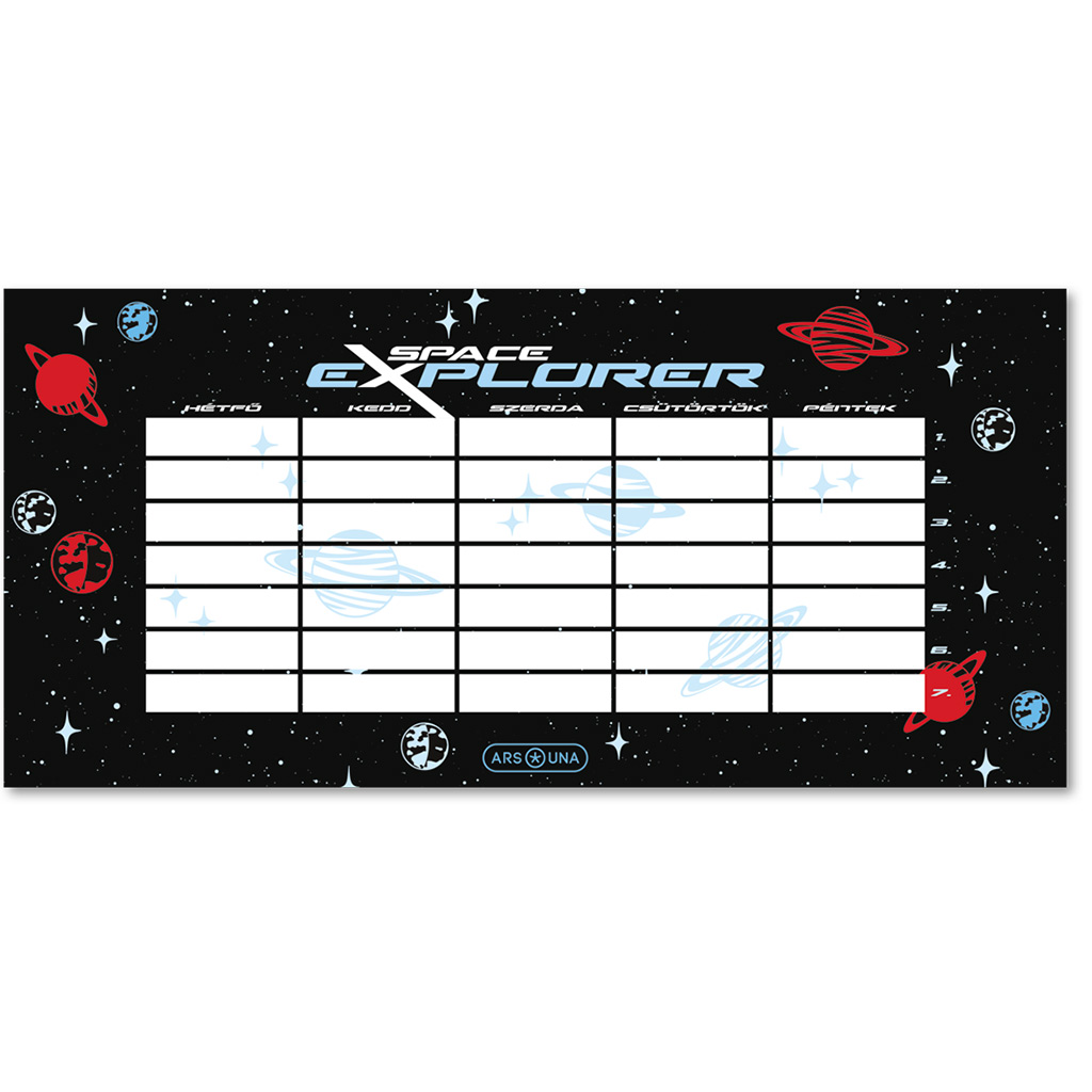 imagen de Ars Una: Space Explorer calendario semanal de una cara, doble cara 1