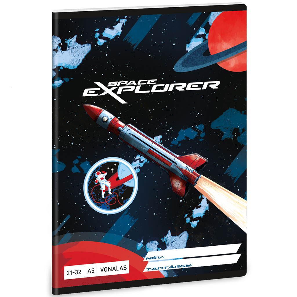 imagen de Ars Una: Space Explorer cuaderno de líneas A/5 21-32 1