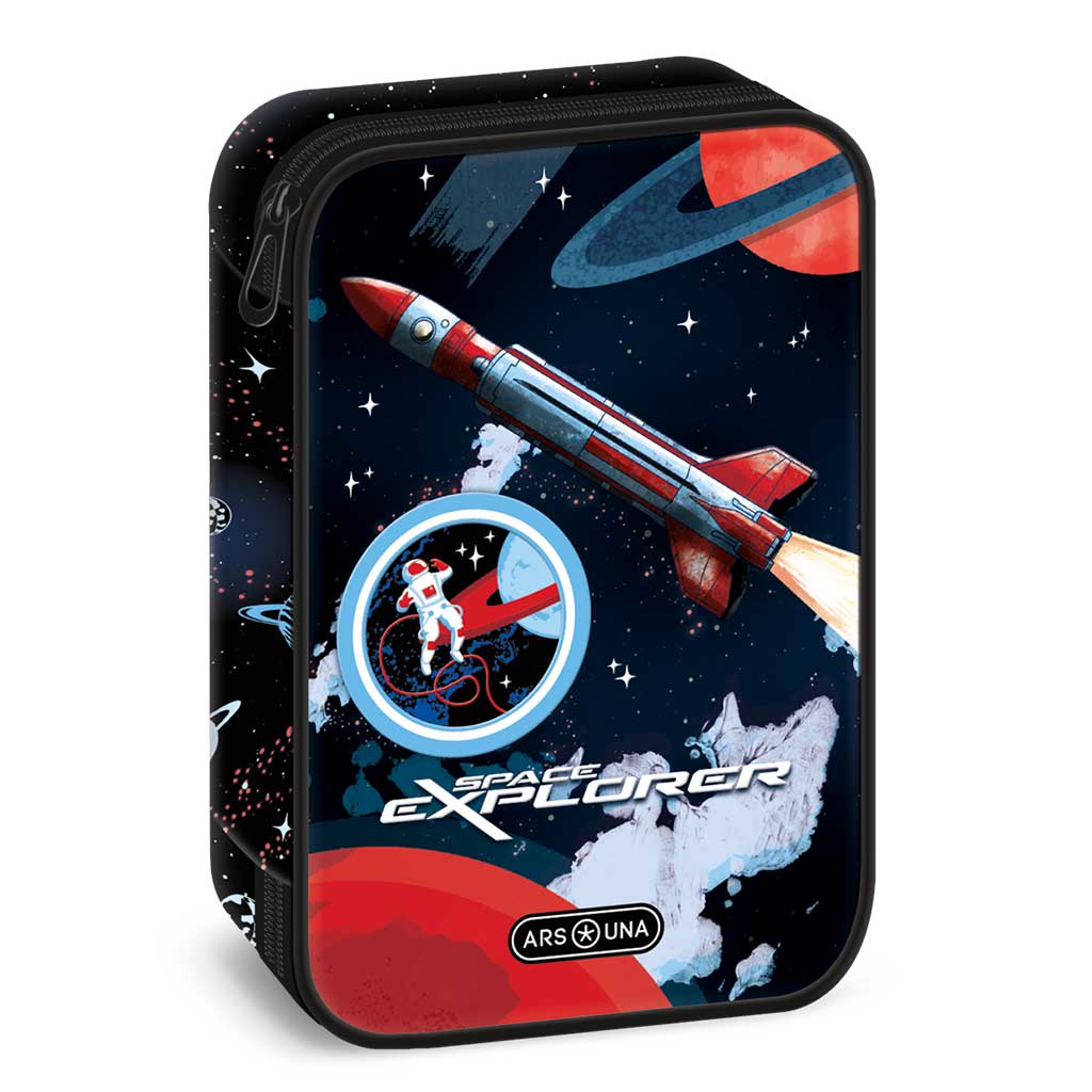 imagen de Ars Una: Space Explorer estuche de múltiples niveles 15,5x22,5x4,5cm 1