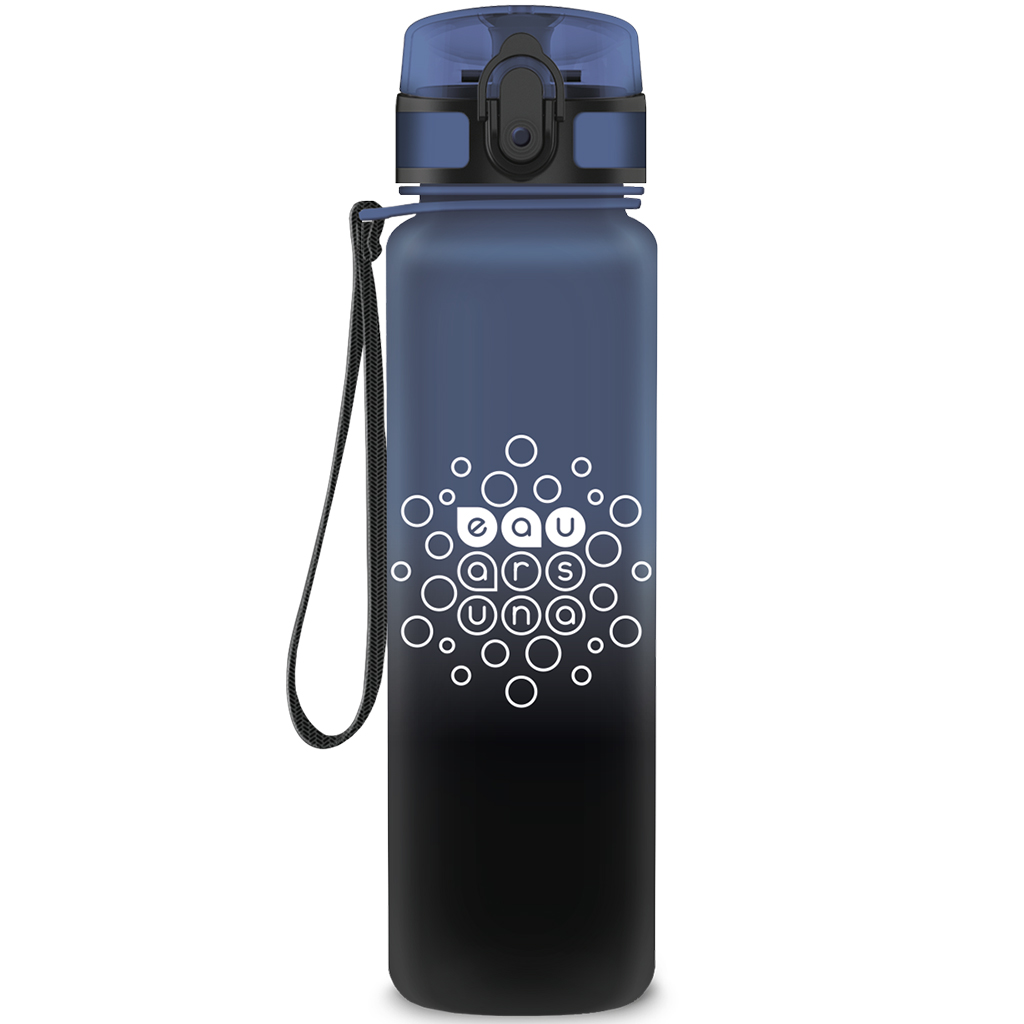 imagen de Ars Una: Stormy Night botella de 600 ml en degradado azul-negro mate libre de BPA 1