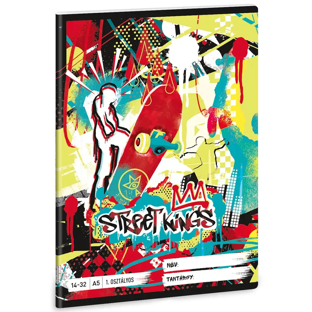 imagen de Ars Una: Street Kings cuaderno de rayas para 1er grado A/5 1