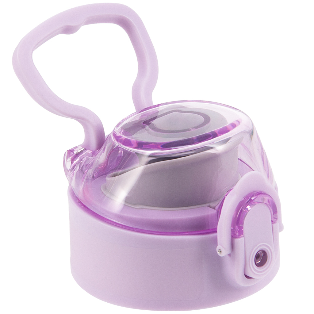 imagen de Ars Una: Tapa de botella Beach Flowers - color lila para botella de metal de 700 ml 1