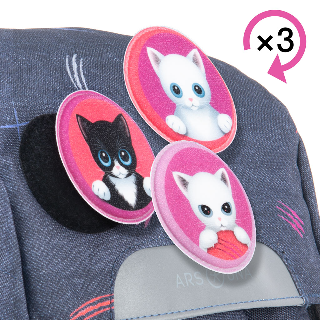imagen de Ars Una: Think Pink easy-pack mochila escolar, mochila 27x38x18cm 7