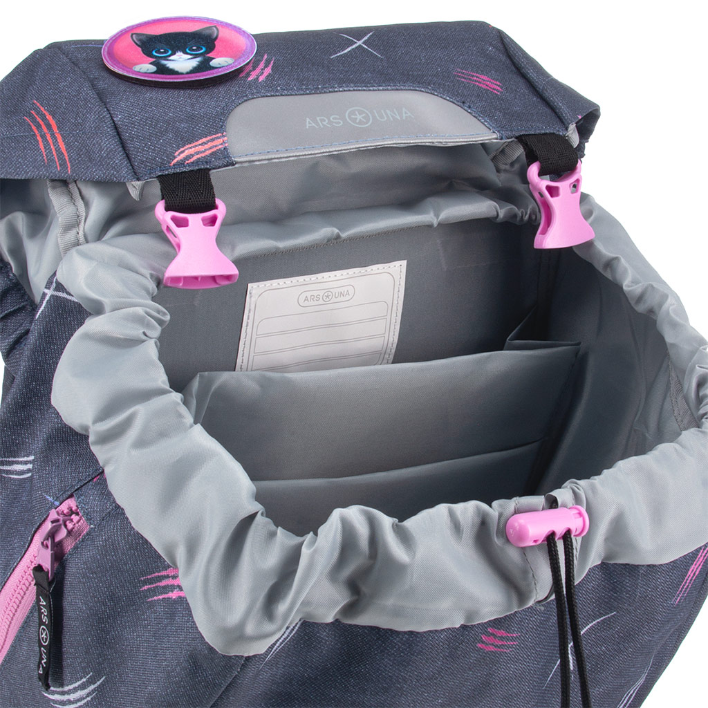 imagen de Ars Una: Think Pink easy-pack mochila escolar, mochila 27x38x18cm 8