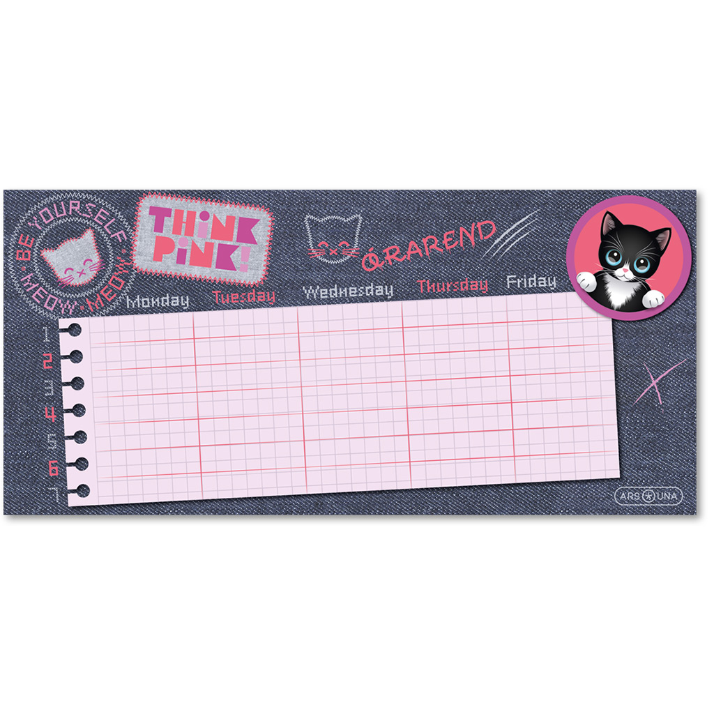 imagen de Ars Una: Think Pink lindo horario de una cara, doble cara 1