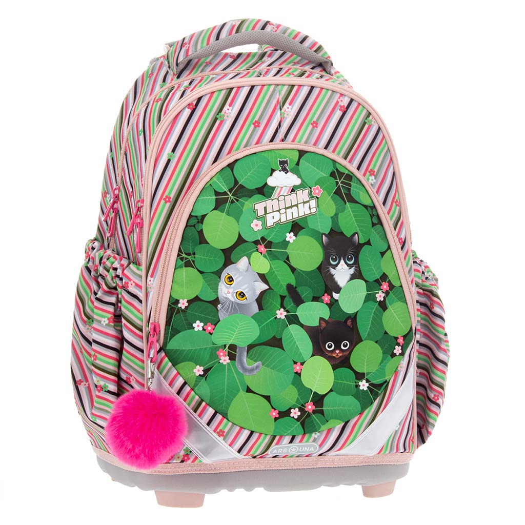 imagen de Ars Una: Think Pink mochila anatómica, mochila 33x43x22cm 1