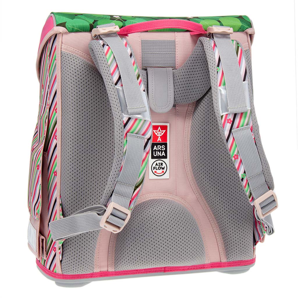 imagen de Ars Una: Think Pink mochila escolar compacta ergonómica con cierre magnético, mochila 33x41x24cm 2