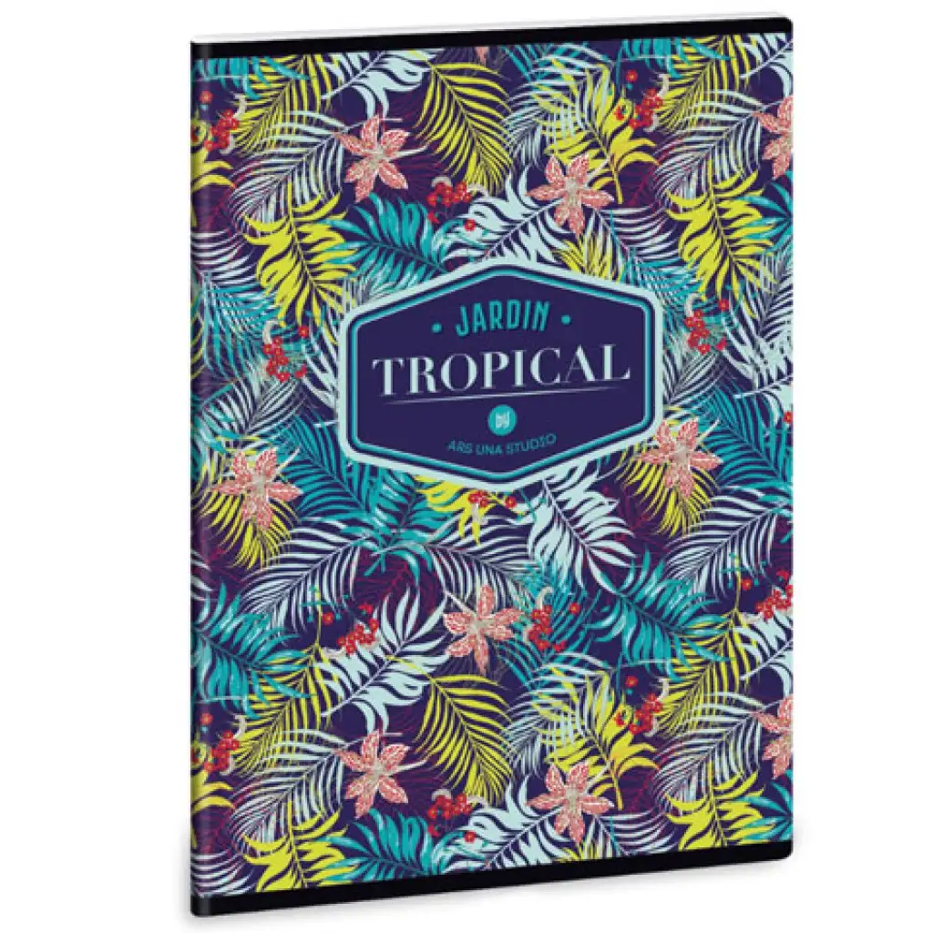 imagen de Ars Una: Tropical Lilly Flower cuaderno de cuadrícula A/5 40 hojas 1