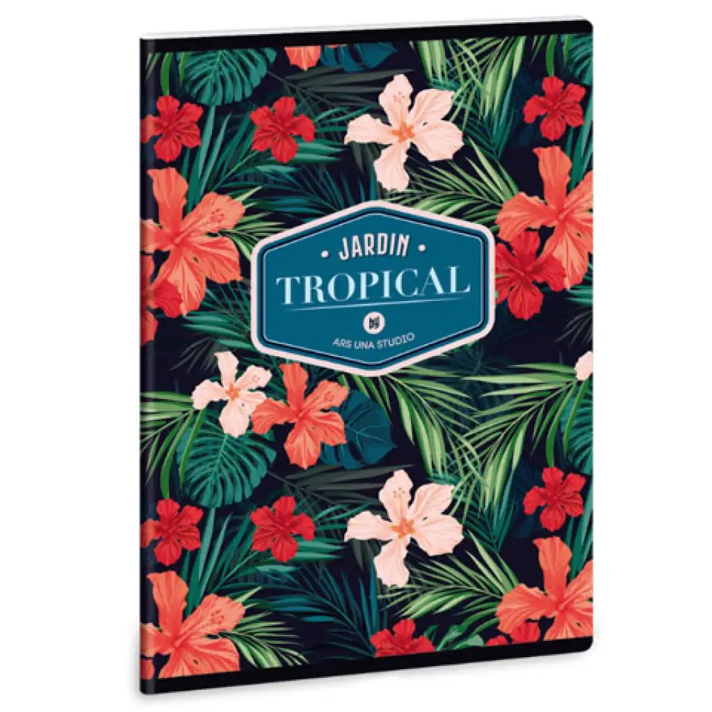 imagen de Ars Una: Tropical Wildblume cuaderno de cuadrícula A/5 40 hojas 1