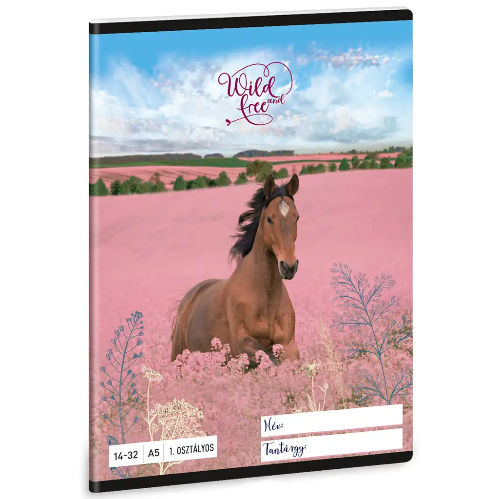 imagen de Ars Una: Wild and Free cuaderno de líneas para 1er grado A/5 1