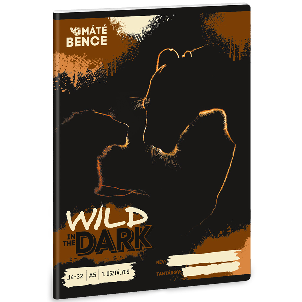 imagen de Ars Una: Wild In The Dark A/5 cuaderno de líneas de 1er grado 14-32 1
