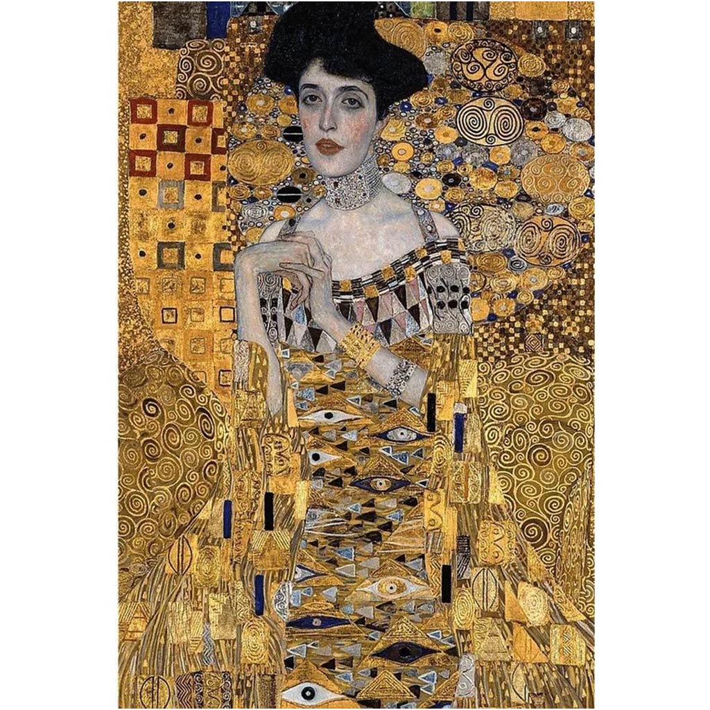 imagen de ArtFrame: Gustav Klimt - Adele Bloch-Bauer I. Puzzle de 500 piezas con marco - Trefl 2