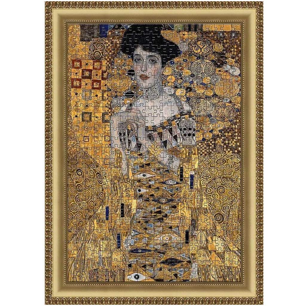 imagen de ArtFrame: Gustav Klimt - Adele Bloch-Bauer I. Puzzle de 500 piezas con marco - Trefl 1