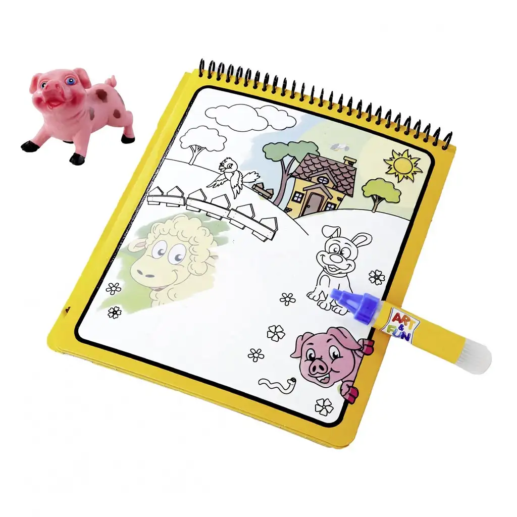 imagen de Art&Fun: Dibujo en la granja con agua juego creativo - Simba Toys 2