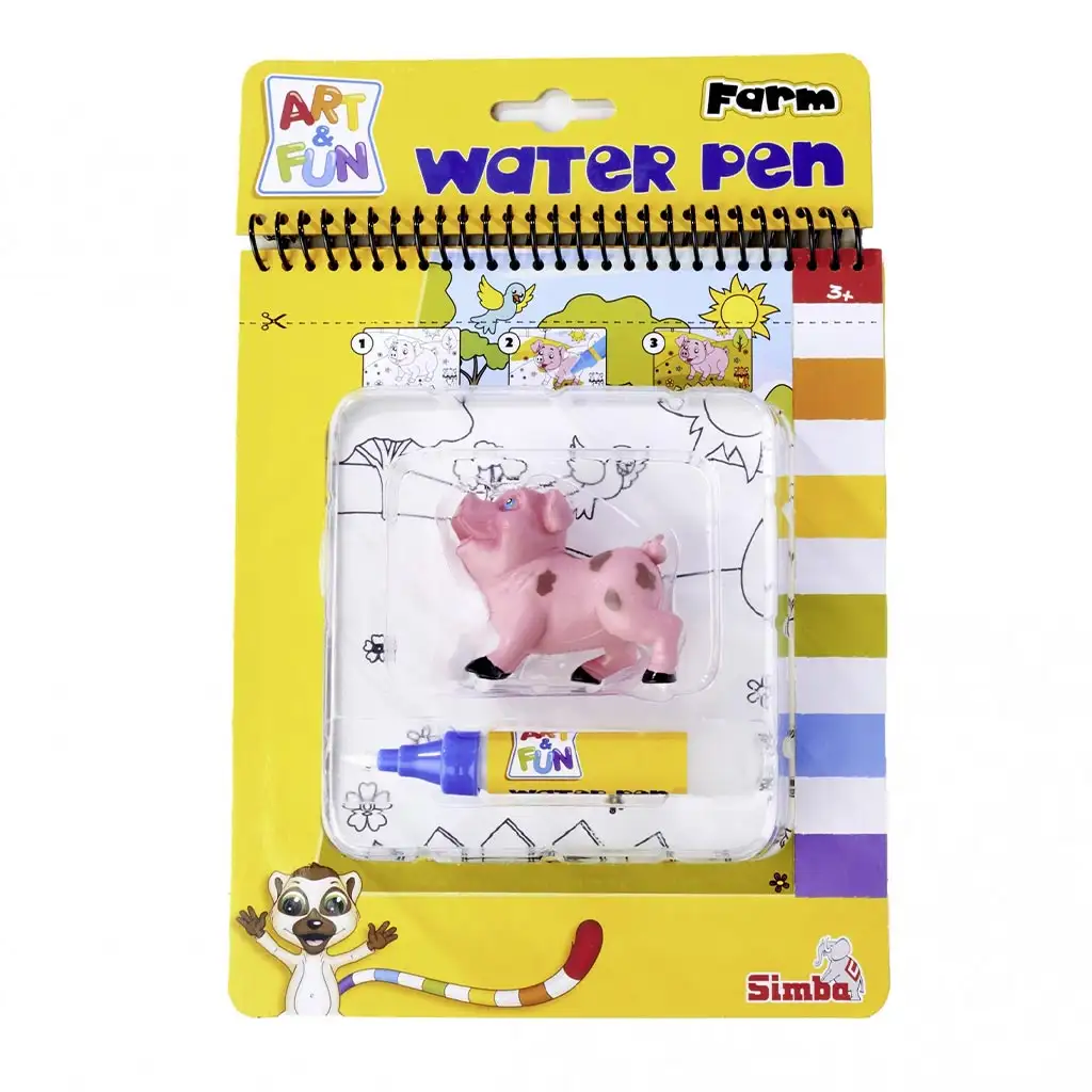 imagen de Art&Fun: Dibujo en la granja con agua juego creativo - Simba Toys 1