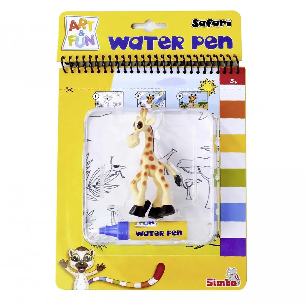 imagen de Art&Fun: Dibujo Safari con agua juego creativo - Simba Toys 1