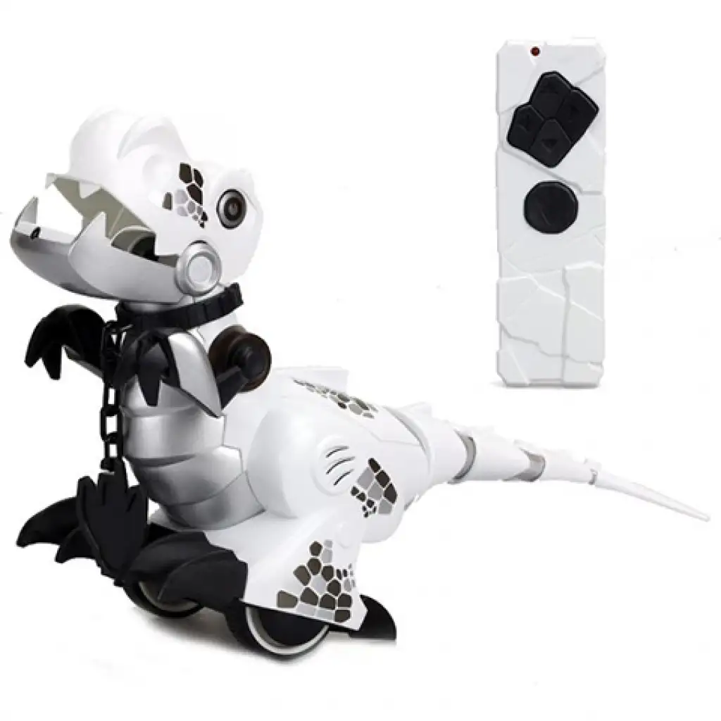 imagen de ¡Así entrenas a tu dino! robot dinosaurio controlado por remoto 2