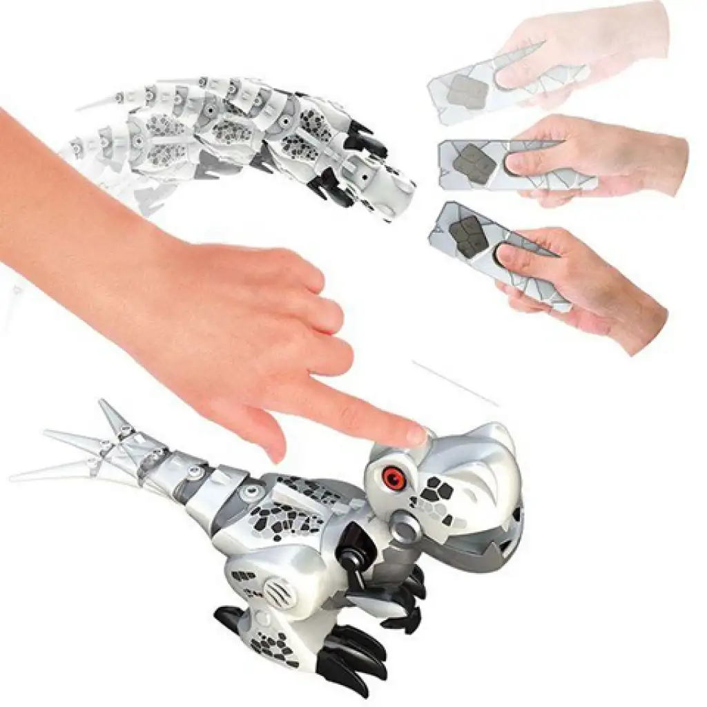 imagen de ¡Así entrenas a tu dino! robot dinosaurio controlado por remoto 3